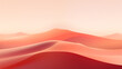 Abstract, minimalist desert scene with surreal color gradients.