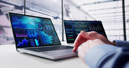 Poster - KPI Business Data Dashboard Analytics