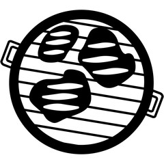 Sticker - Bbq Icon