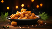 Crispy Tater Tots With Savory Salty Spices