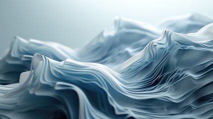 Wall Mural - 3d render abstract wallpaper banner background beautiful ai generated
