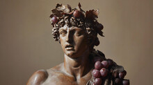 Dionysus Bacchus Wine Statue