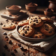 Wall Mural - cookies and coffee