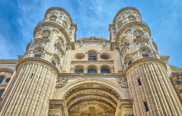 Sticker - Malaga, the religious architectures