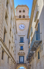 Wall Mural - Alicante and the historic architectures