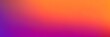 Orange and purple gradient backdrop banner. Abstract colorful background.