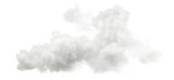 Fototapeta  - Haze fog clouds climate on transparent backgrounds 3d illustrations png