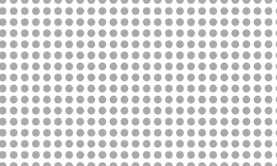 Poster - abstract geometric grey dot grid pattern.