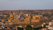 A view of Guadix Castle Spain