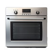 © Peter - A Built. in Oven With a Digital Display Awaiting Baking.. Isolated on a Transparent Background. Cutout PNG.