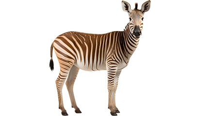 Wall Mural - a majestic zebra confidently stands on a dark canvas, its snout raised in defiance against the wild,