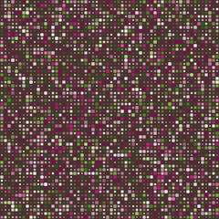 Poster - Geometric background. Rounded squares in multiple colors. Earthy tones with a hint of blush. Delightful vector illustration.