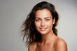 © Ágerda - Portrait of a young woman with flawless skin and a subtle smile
