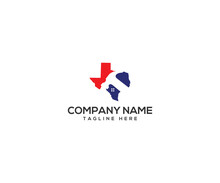 Built-in Texas Company Logo Design Vector