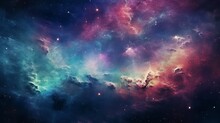 Breathtaking Distant Nebula View