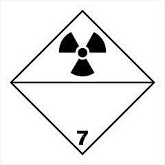ghs hazardous, transport icon, warning symbol ghs - sga safety sign, pictogram, radioactive material