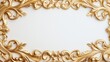elegant frame gold background illustration luxury ornate, border texture, metallic shiny elegant frame gold background
