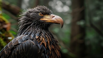 Wall Mural - red tailed eagle