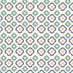 Poster - Fabric pattern design for templates.