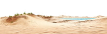 Beach Or Desert Sand Cut Out