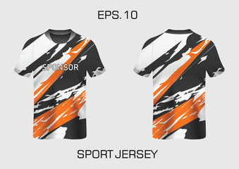 Poster - sports jersey, soccer jersey, running jersey, racing jersey, grain pattern