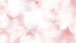 Pink white watercolor background. Soft cloud background. Soft blurred abstract pink roses background. Colorful soft light gradient cloud background in pastel color. Pink white soft cloud background