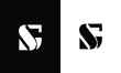 sg logo design vector icon symbol