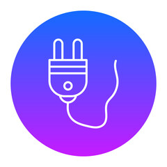 Sticker - Plug Icon of Electrician Tools iconset.