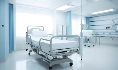 Empty Hospital bed