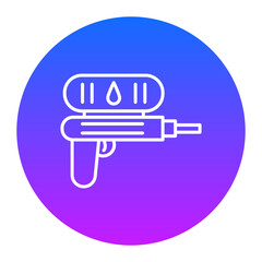 Sticker - Water Gun Icon of Summer iconset.