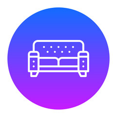 Sticker - Sofa Icon of Interior iconset.