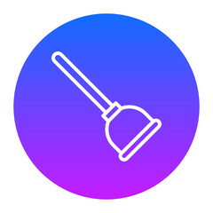 Poster - Plunger Icon of House Cleaning iconset.