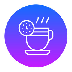 Wall Mural - Coffee Break Icon of Work from Home iconset.