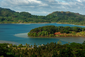 Naklejka na meble Huahine's belvedere, French Polynesia