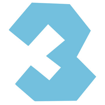Super game colorful of modern number