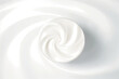 white smooth cream , A white bowl of cream on a white background is a minimalistic and versatile stock photo suitable for food or skincare product advertisements, blog posts, and social media content.