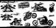 Skeleton skull rider, motorcycles, fast and wild, vector art, illustrations and graphics.