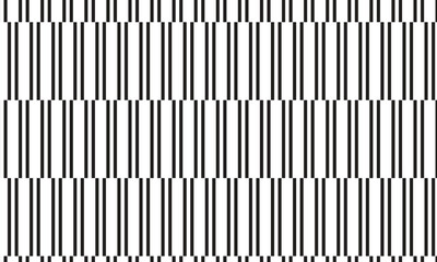 Poster - abstract geometric seamless grey plaid line pattern.