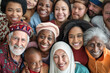 © Kien - Large group of happy multiethnic and multi-generation people