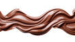 ©  Jannatul Koraise - Melted chocolate isolated on transparent background. PNG file, cut out