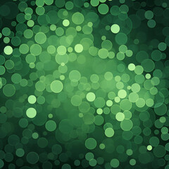 Poster - green circle pattern background image.