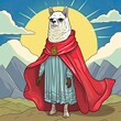 © GraphicGrove - cute llama ( alpaca ) illustration artwork