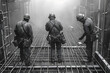 workers in construction