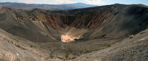 Ubehebe Crater, Death Valley Nat. Park, California, United States