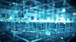 © MAY - Connection Nodes in a Futuristic Tech Laboratory