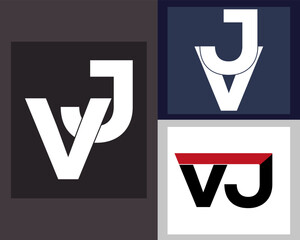 NEW BEST VJ creative initial latter logo.VJ abstract.VJ latter vector Design.VJ Monogram logo design .