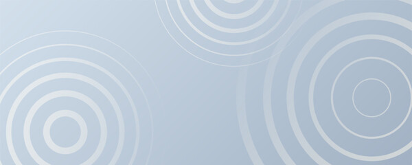 Poster - Grey modern abstract background with spiral circle shapes, futuristic technology template, shiny geometric lines banner - vector