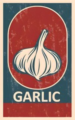 Canvas Print - garlic