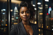 portrait of a business black woman