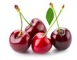 © oxie99 - Kirschen isoliert auf weißen Hintergrund, Freisteller